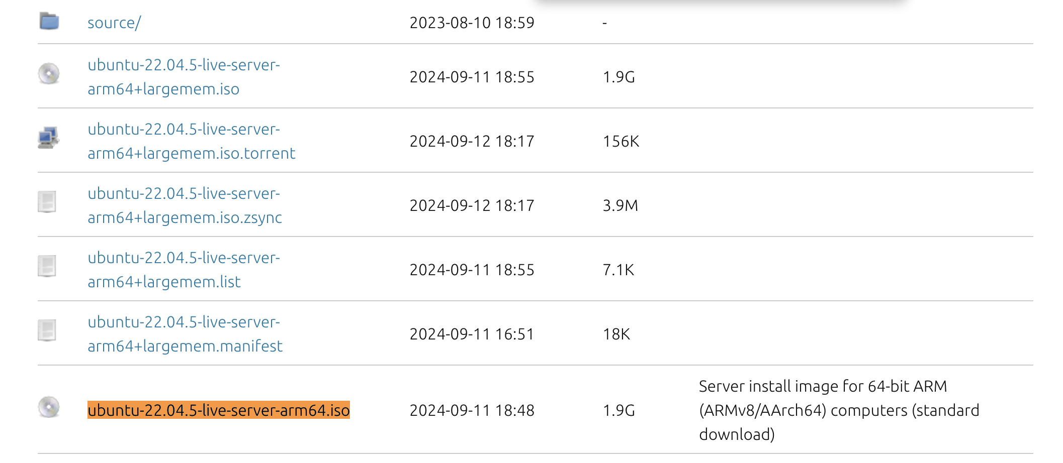 Ubuntu ARM64 다운로드